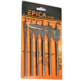 Lapos fafúró készlet 6 részes