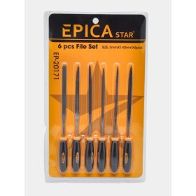 Tűreszelő készlet 3mmx140mm, 6db-os