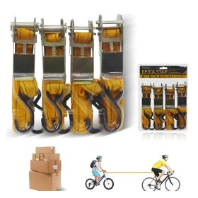 Rakományrögzítő heveder 1"x4,5m, 4db-os szett