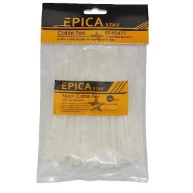 Kábelkötegelő fehér - 3x100mm (100 db)