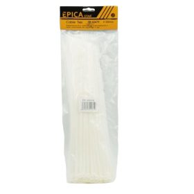 Kábelkötegelő fehér - 5x300mm (100 db)