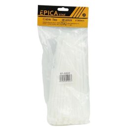 Kábelkötegelő fehér - 5x200mm (100 db)