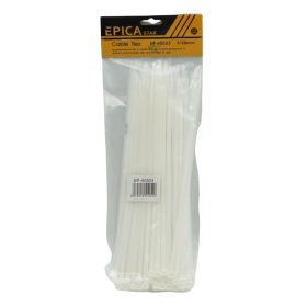 Kábelkötegelő fehér - 5x250mm (100 db)