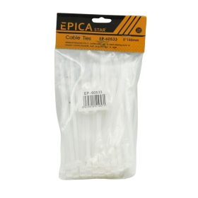 Kábelkötegelő fehér - 5x150mm (100 db)